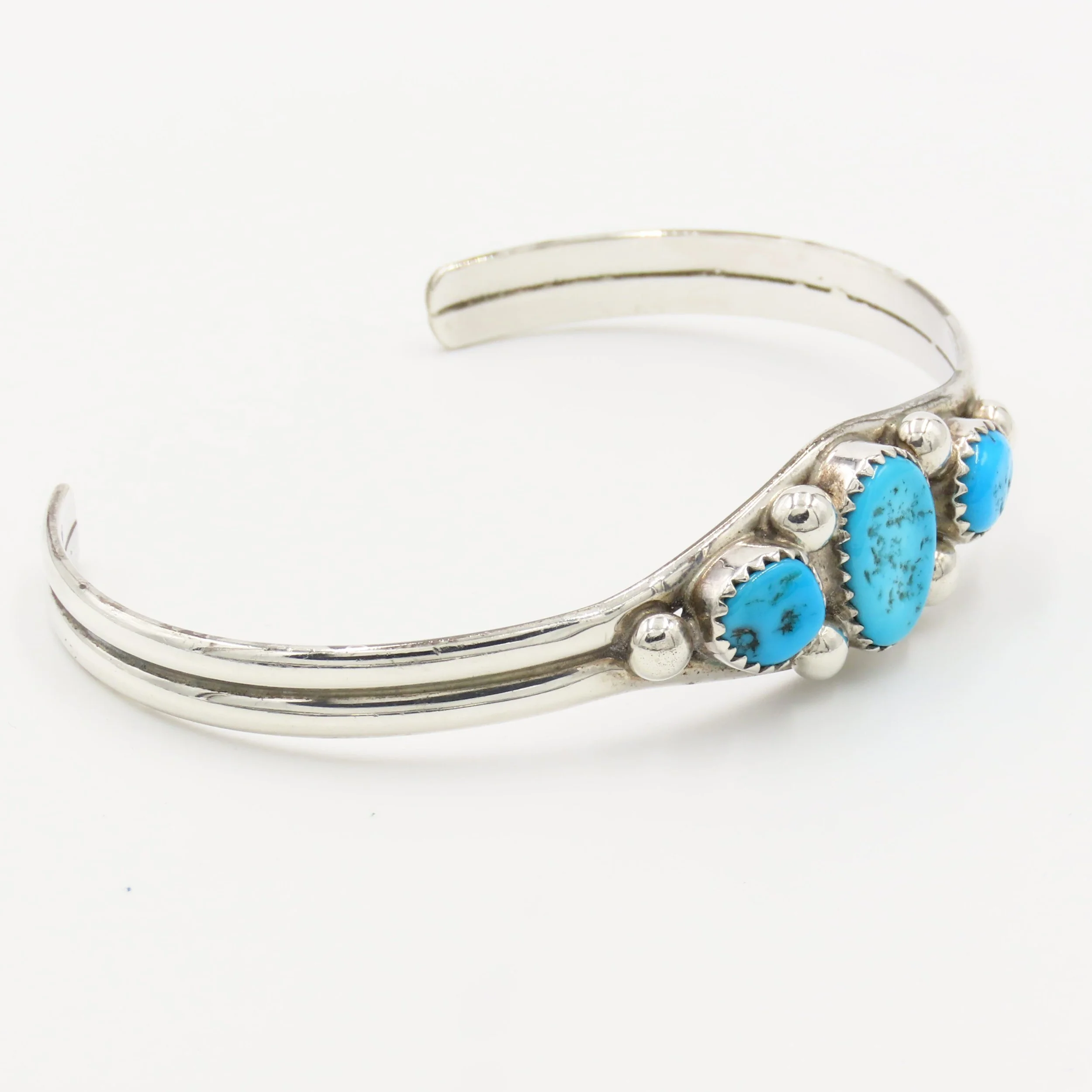 アクセサリー Navajo Wave Sterling Bangle Opal Navajo Sterling Silver Anson Wallace Bangle/Bracelet — NovaQuartz